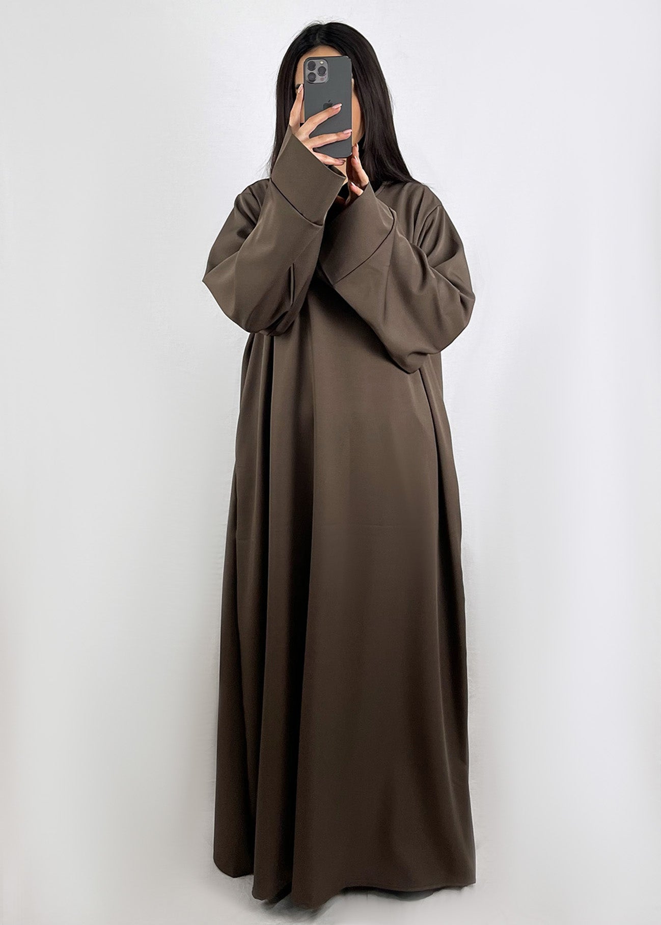 Abaya Cherin Dunkelbraun