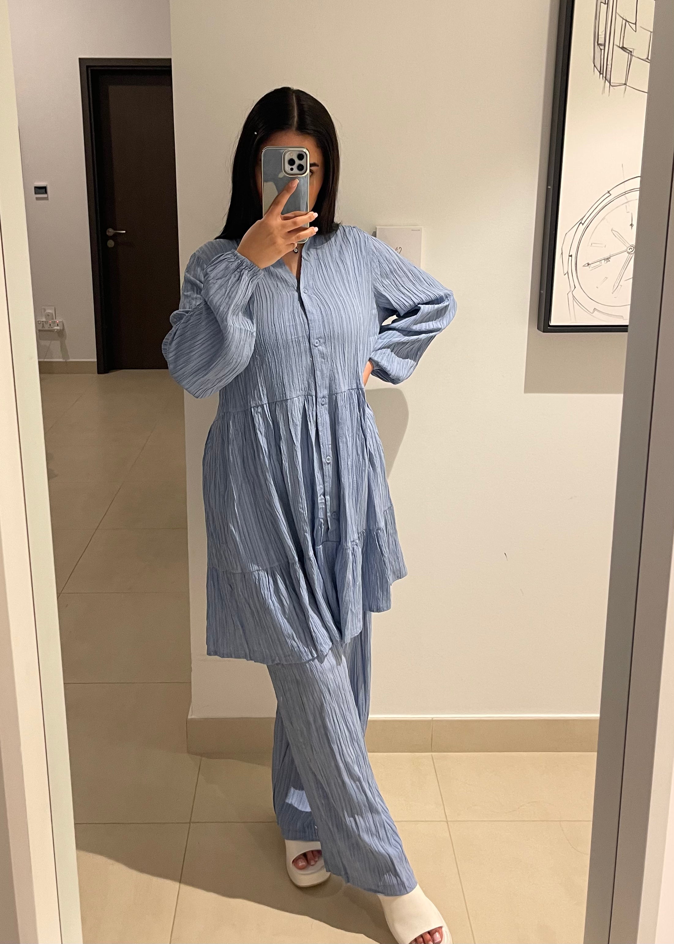 Basma Set Hellblau
