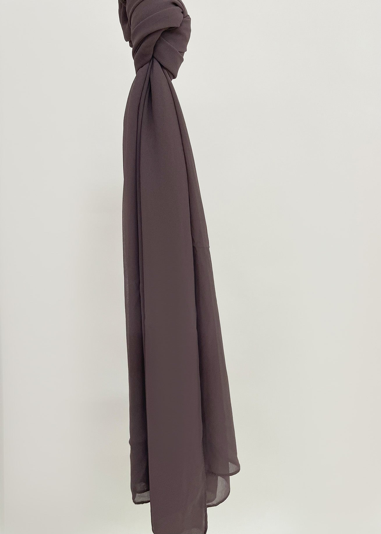 Chiffon-Schal Lana Braun