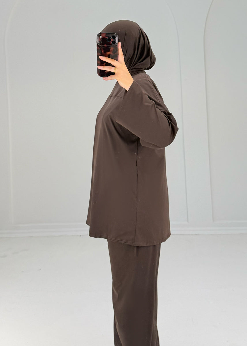 Burkini mit Zipper-Verschluss