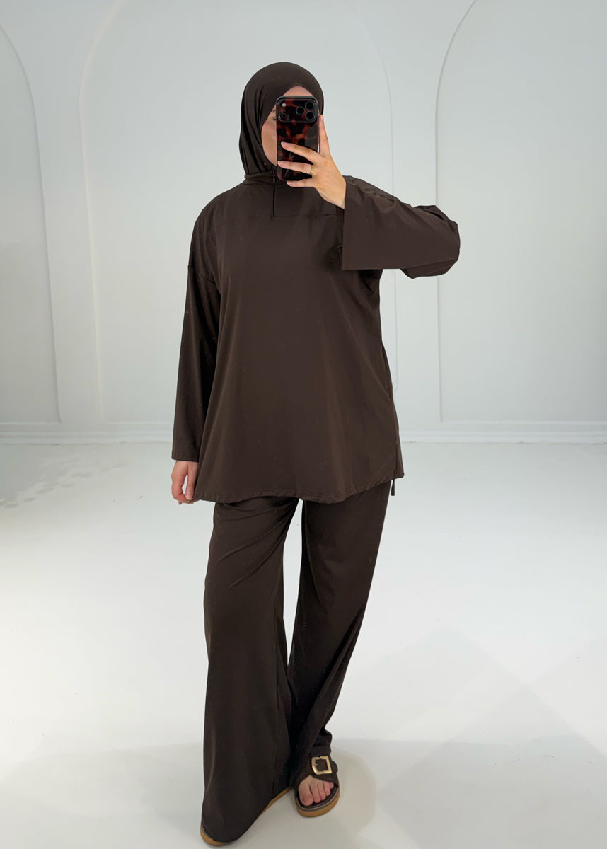 Burkini mit Zipper-Verschluss