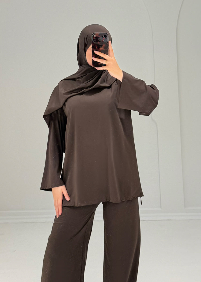 Burkini mit Zipper-Verschluss