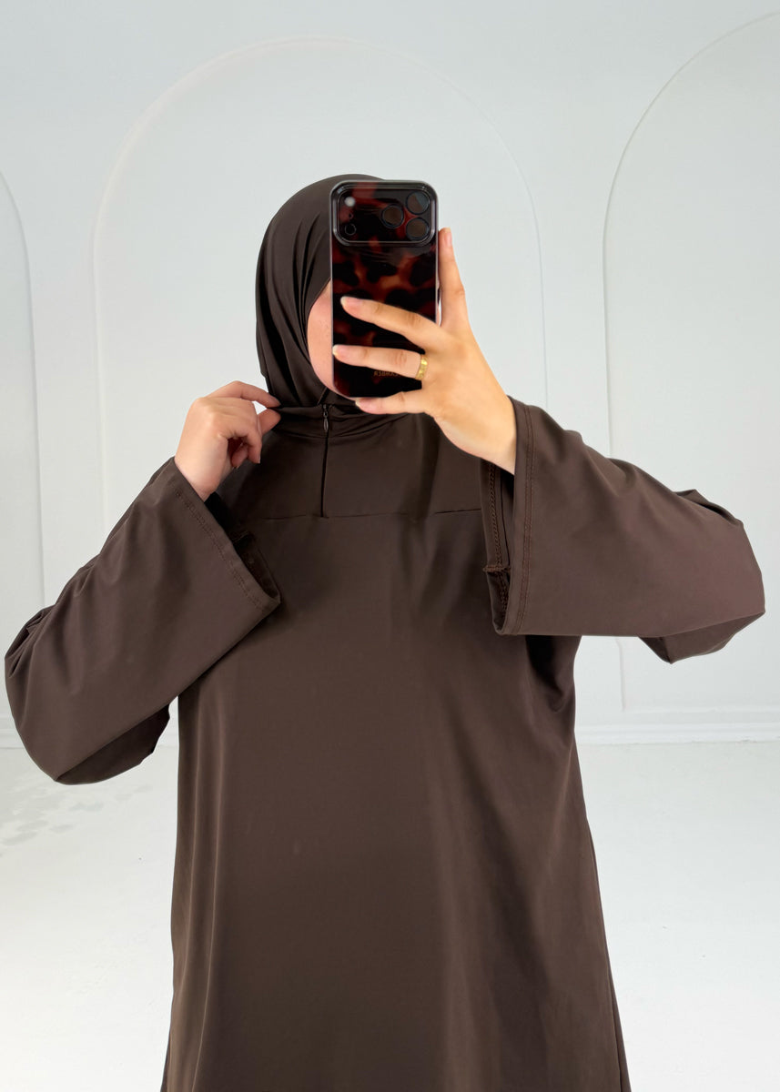 Burkini mit Zipper-Verschluss