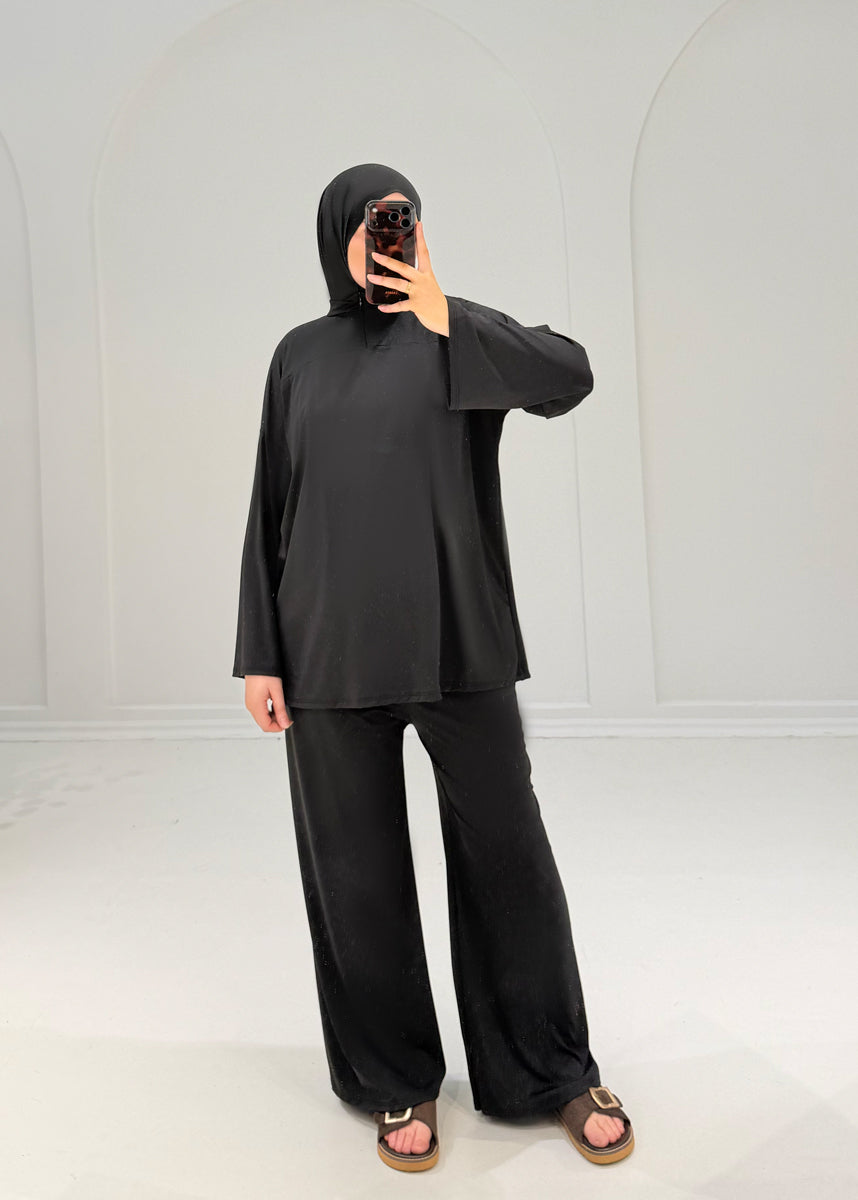 Burkini mit Zipper-Verschluss