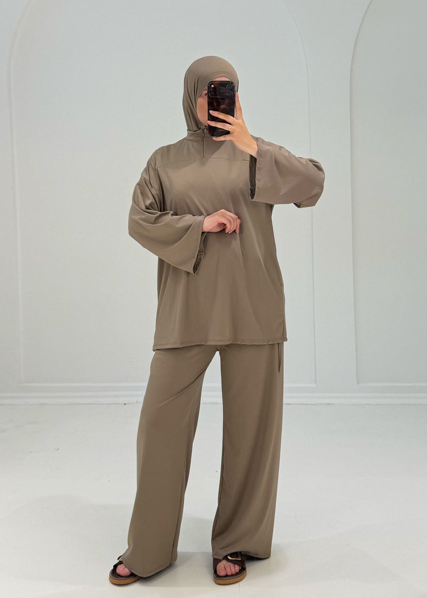 Burkini mit Zipper-Verschluss